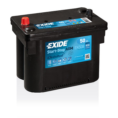 EXIDE AGM 50AH 12V 260x173x206 B07
